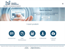 Tablet Screenshot of isisviluppo.it